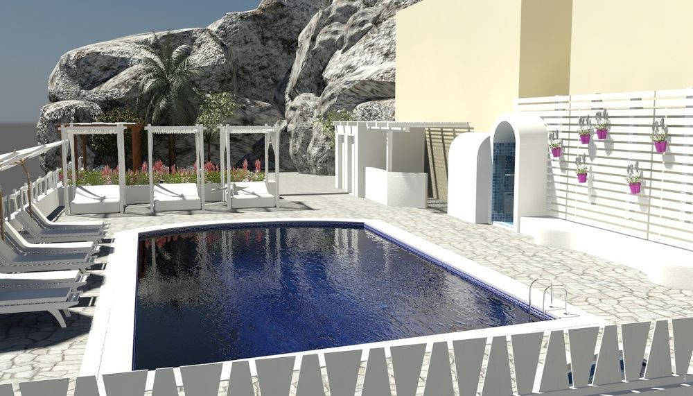 Iris Boutique Hotel Kamári Kültér fotó